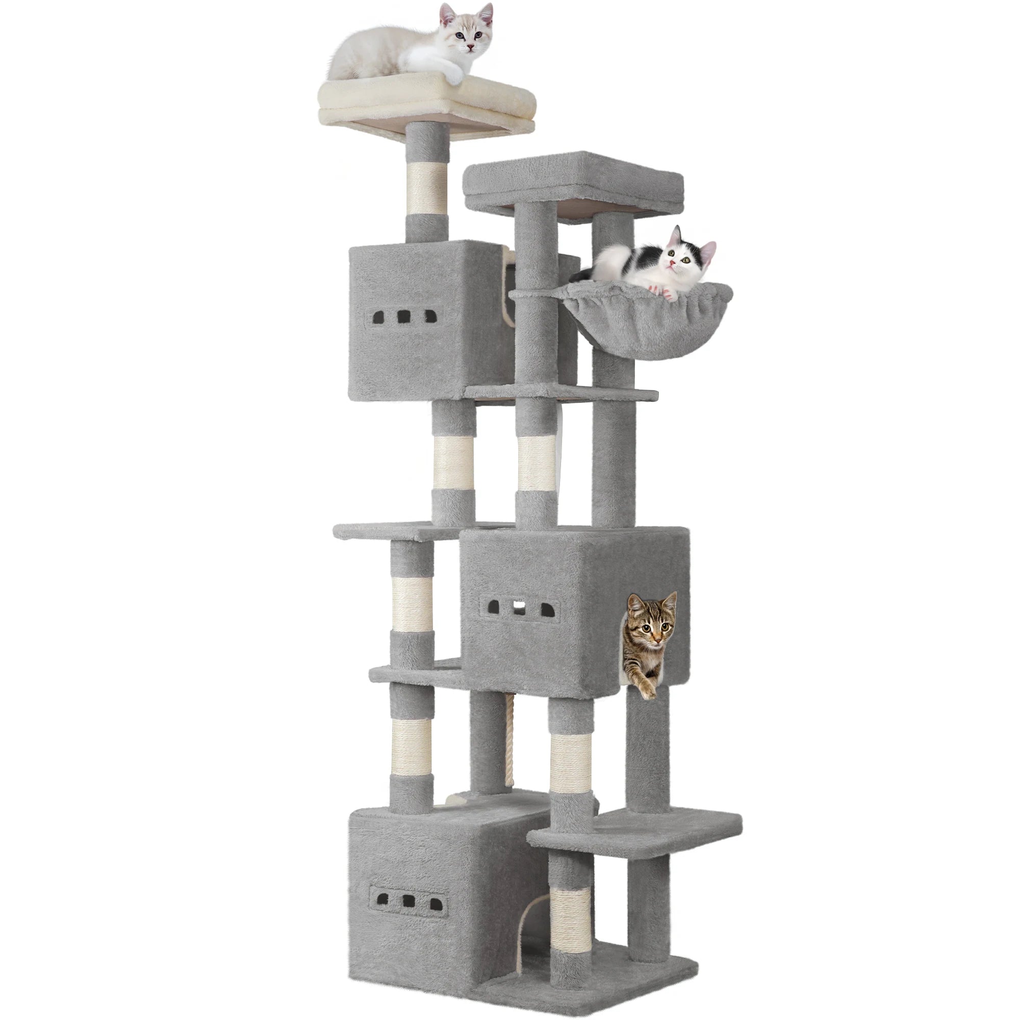 Le Zénith – Arbre à Chat Magistral & Confort Panoramique (193 cm)