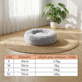 Le Dôme Apaisant – Coussin Panier Rond en Peluche Longue