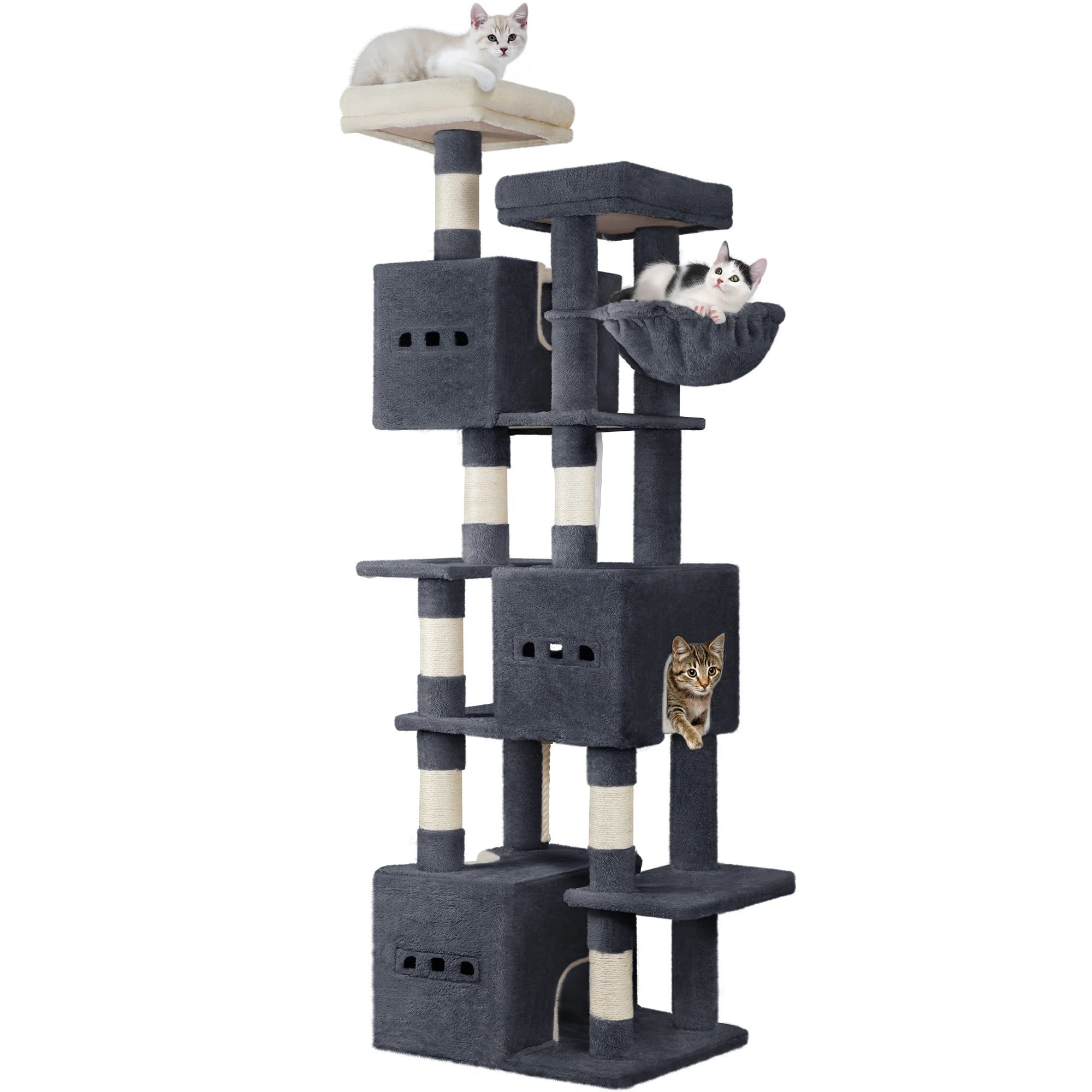 Le Zénith – Arbre à Chat Magistral & Confort Panoramique (193 cm)