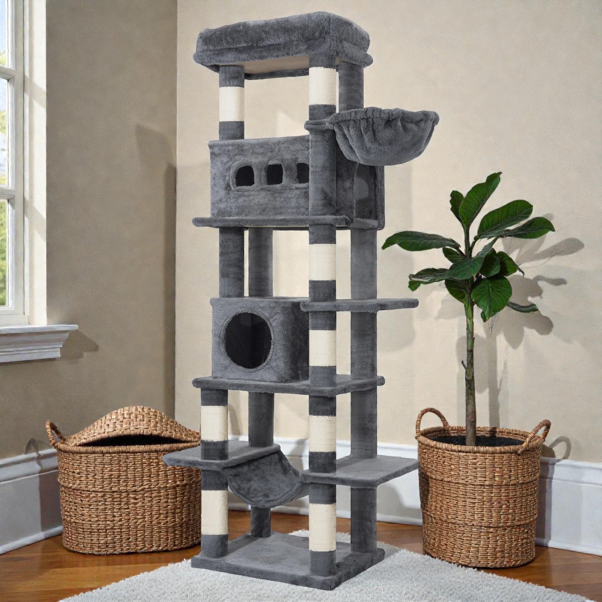 L’Héritage de Luna – Arbre à Chat Grande Hauteur (170 cm)