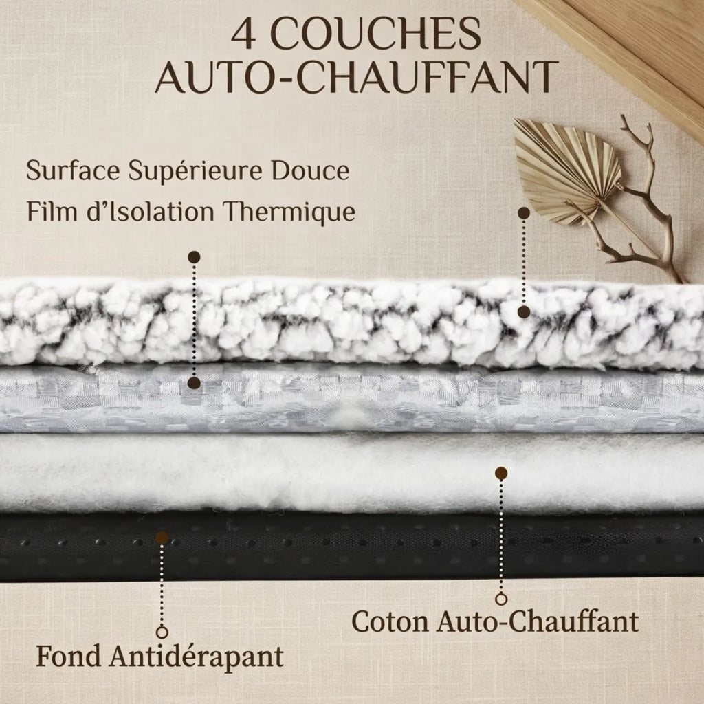 Le Cocon Thermique – Couchage Chauffant & Apaisant (Gamme Confort)