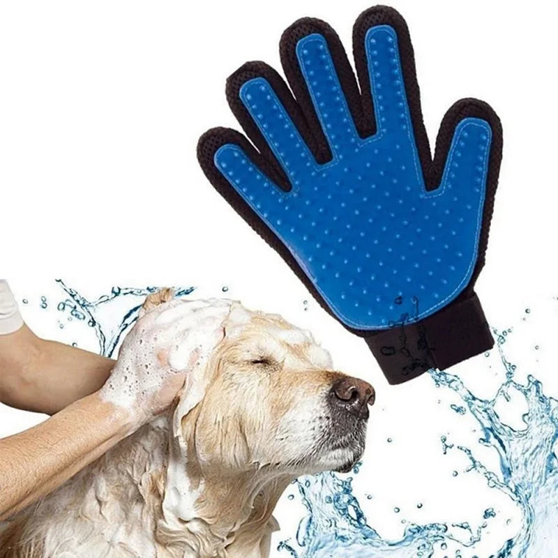 Gant de brossage pour chat brossoir massage souple – vue 4