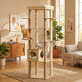 Le Loft Panoramique – Arbre à chat XXL grande hauteur (180 cm)