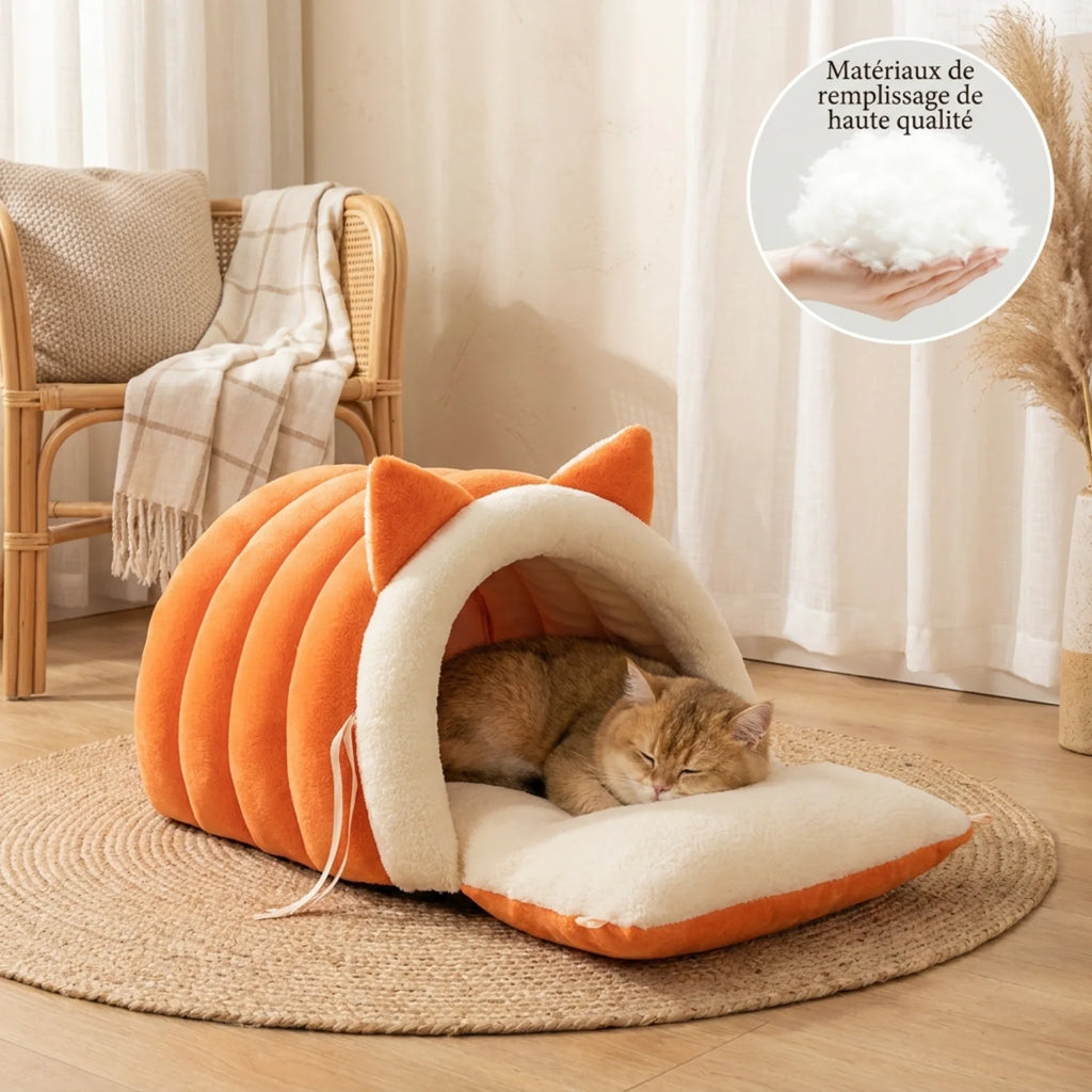 Le Nid Douillet – Couchage Semi-Fermé d'Hiver