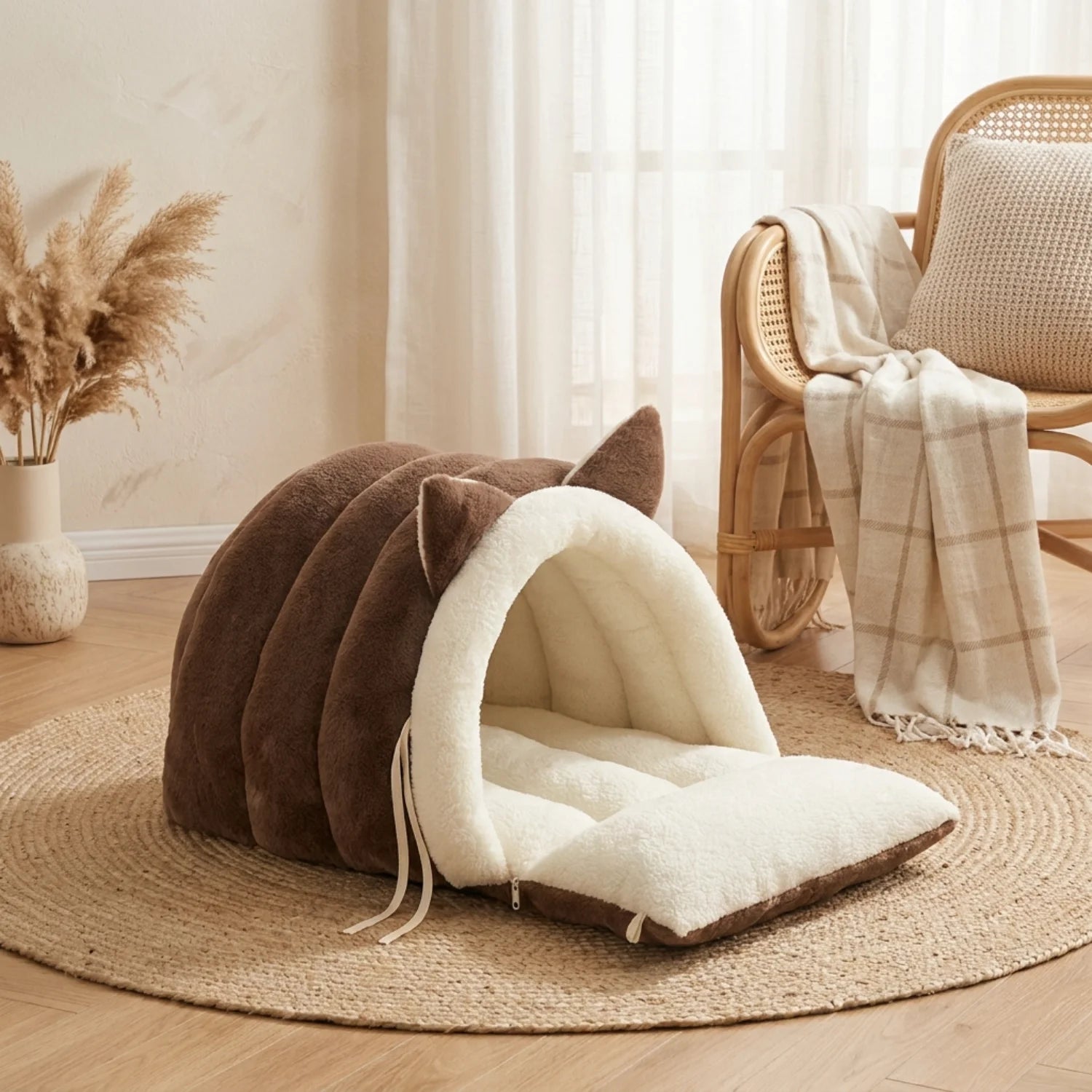 Le Nid Douillet – Couchage Semi-Fermé d'Hiver