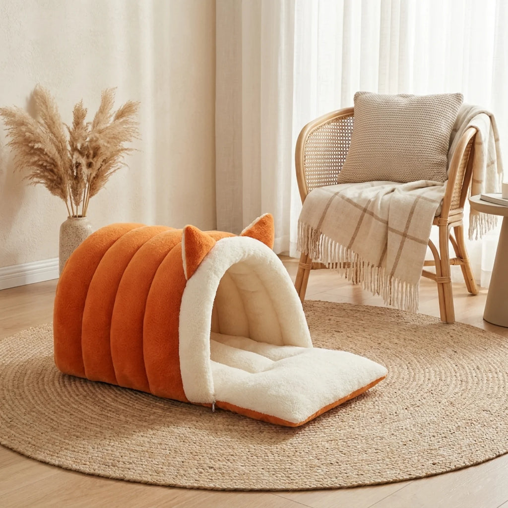 Le Nid Douillet – Couchage Semi-Fermé d'Hiver