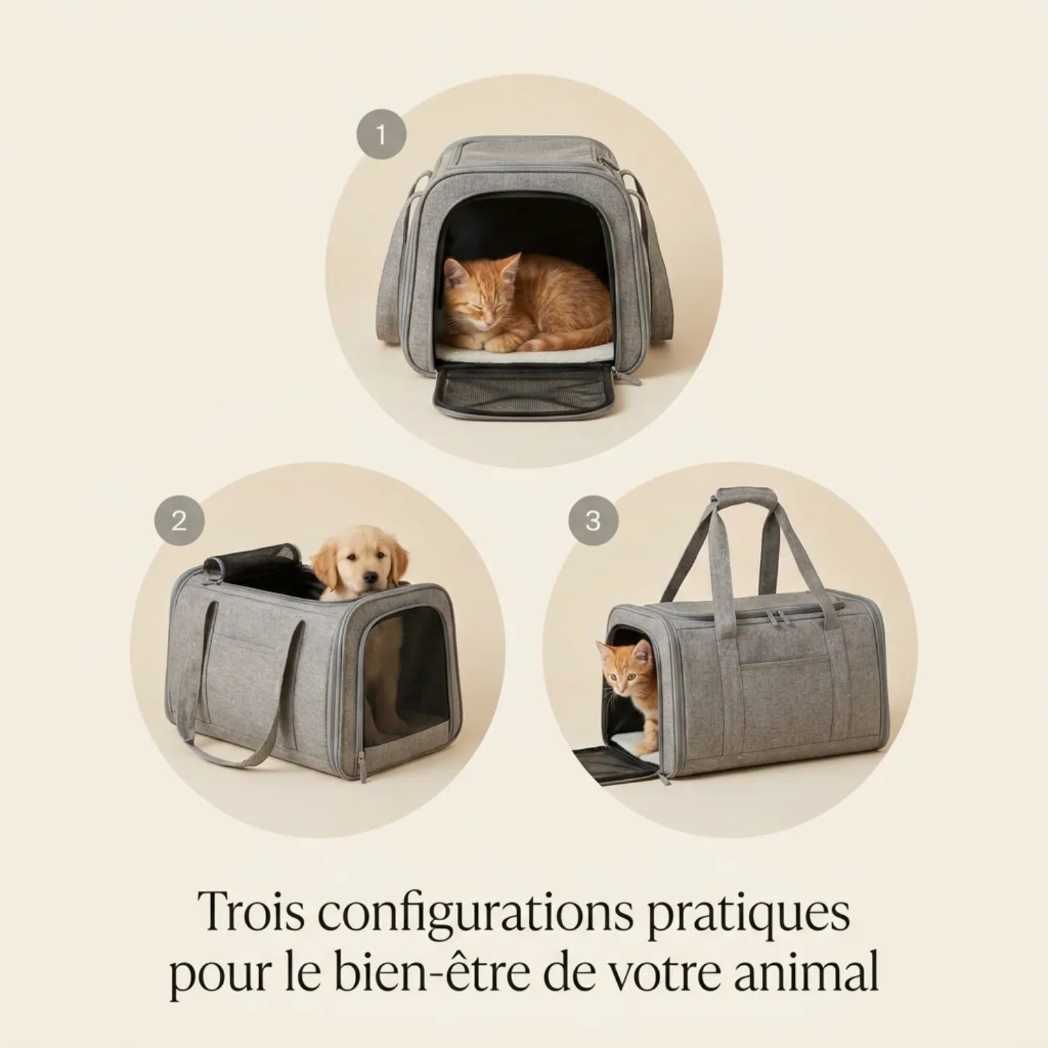L’Abri Douillet – Sac de Transport Souple & Pliable