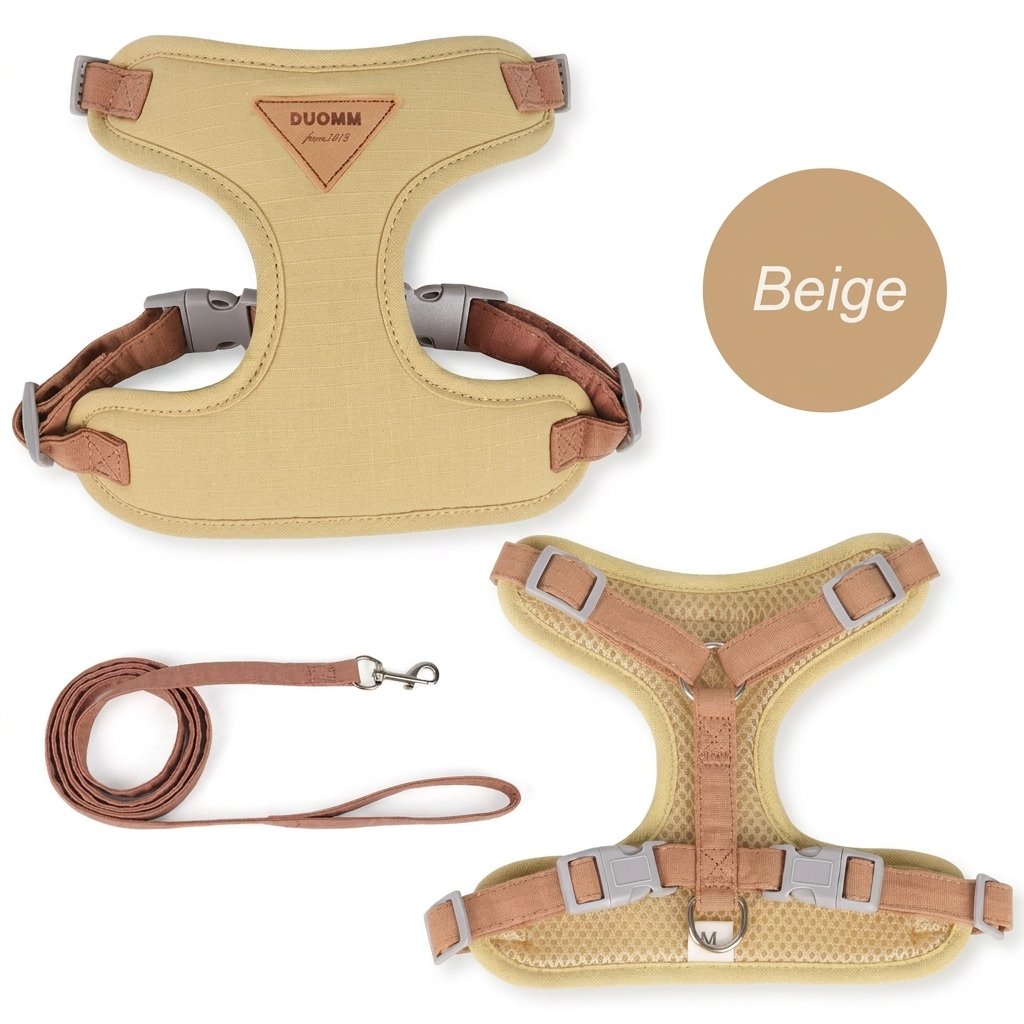 Le Harnais Plume – Ensemble Harnais & Laisse Confort