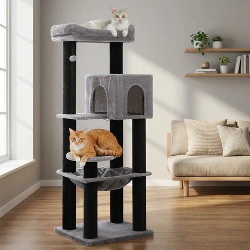 La Citadelle – Arbre à Chat Renforcé Maine Coon & XXL (147 cm)