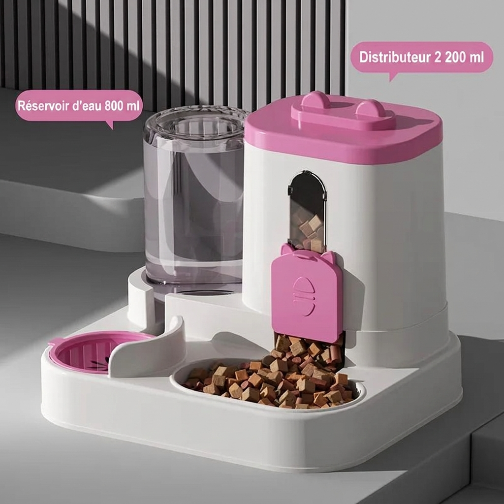 Le Duo Gravité – Distributeur 2-en-1 Autonome