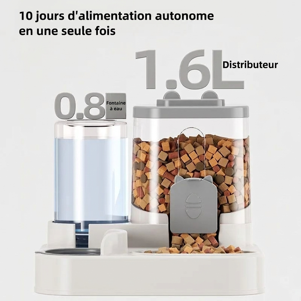 Le Duo Gravité – Distributeur 2-en-1 Autonome