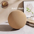 Balle en sisal géante pour chat 8 cm jouet interactif – vue 5