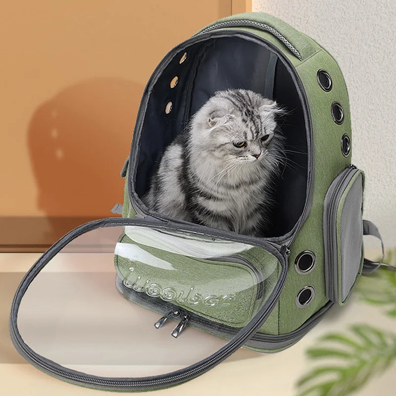 Le Cocon Nomade – Sac à Dos de Voyage Sécurisé pour Chat