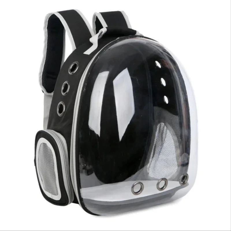 L’Explorateur Panoramique – Sac à Dos de Voyage Sécurisé pour Chat (Coque Protectrice)