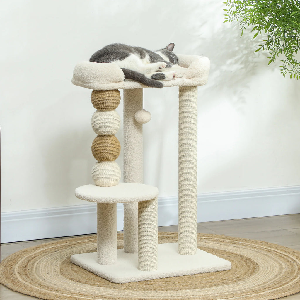 Nuage Mini – Arbre à Chat Design & Compact (76 cm)