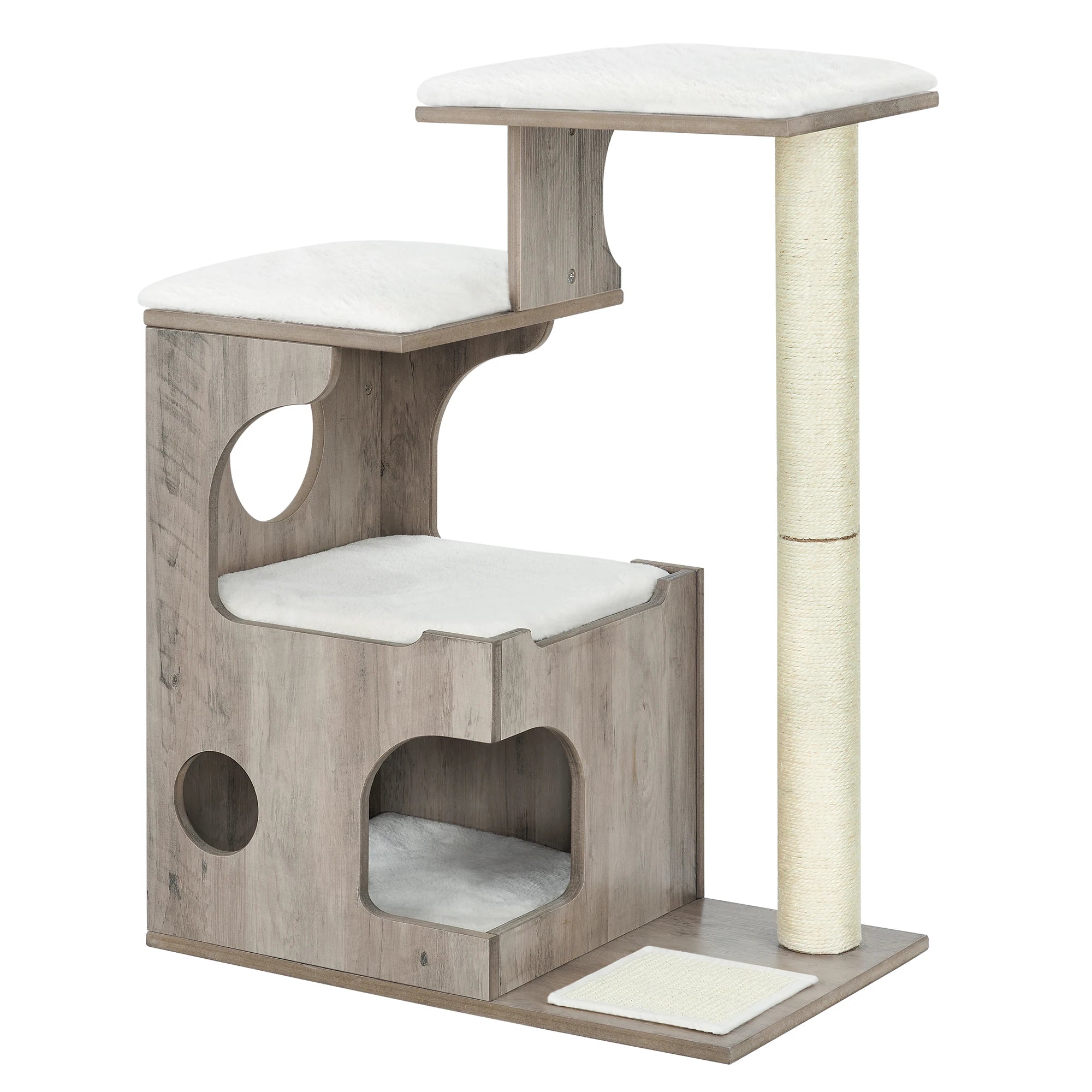 Le Loft Vintage – Arbre à chat design compact (86 cm)