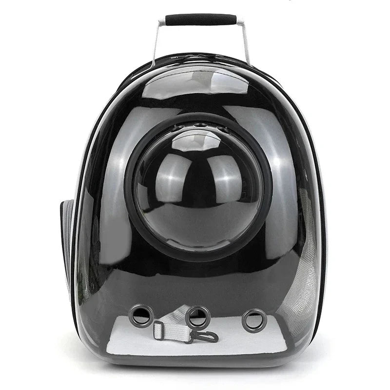 L’Explorateur Panoramique – Sac à Dos de Voyage Sécurisé pour Chat (Coque Protectrice)
