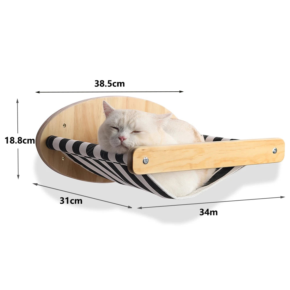 Le Loft Suspendu – Arbre à Chat Mural Compact