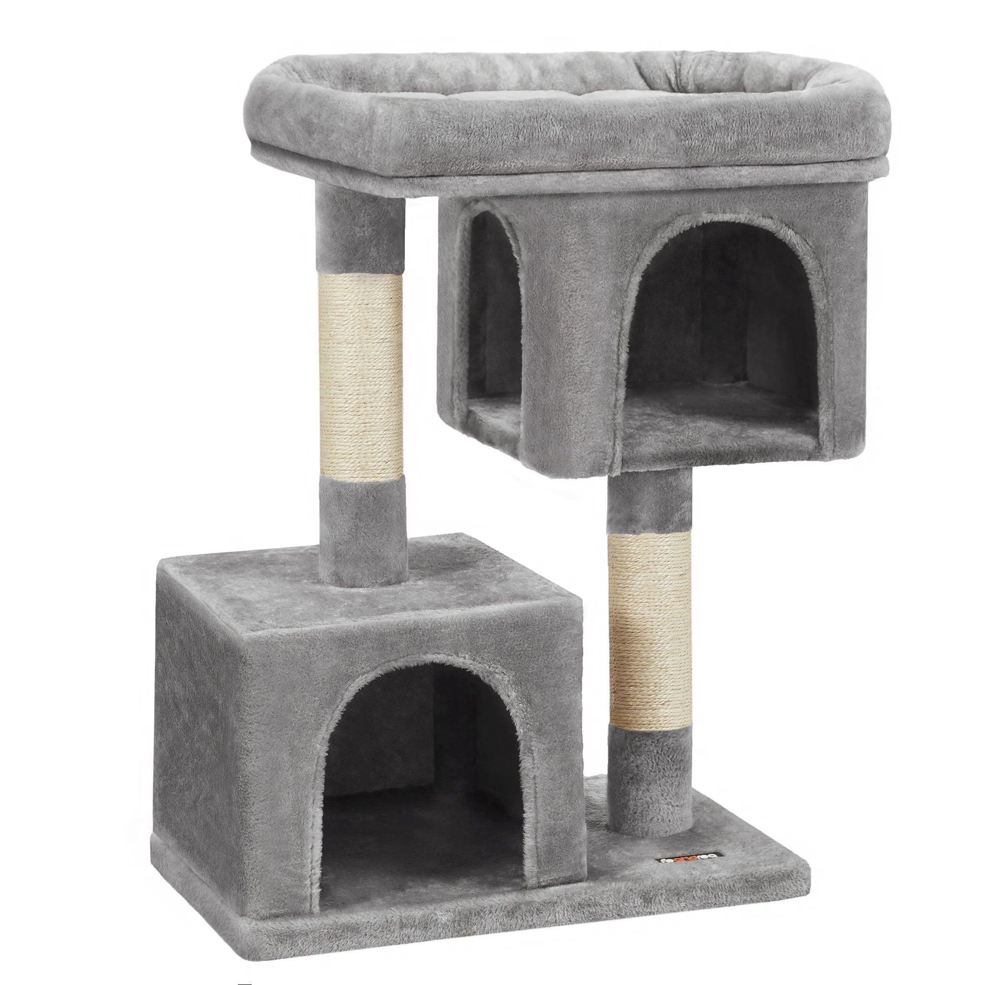 Le Manoir de Louna – Petit Arbre à Chat avec Double Niche et Perchoir Confort