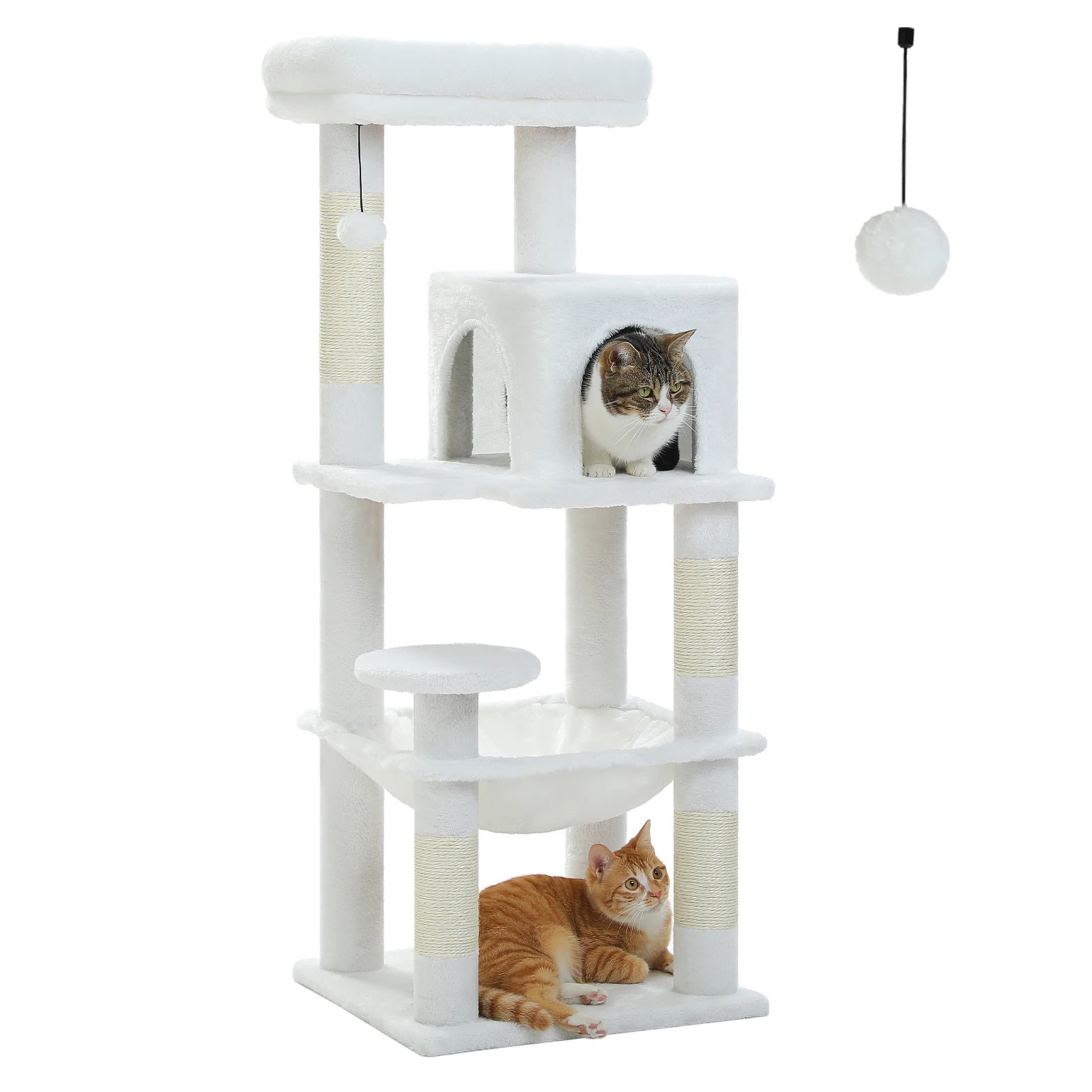 Le Pavillon de Moka – Petit Arbre à Chat avec Hamac, Niche et Perchoir Panoramique