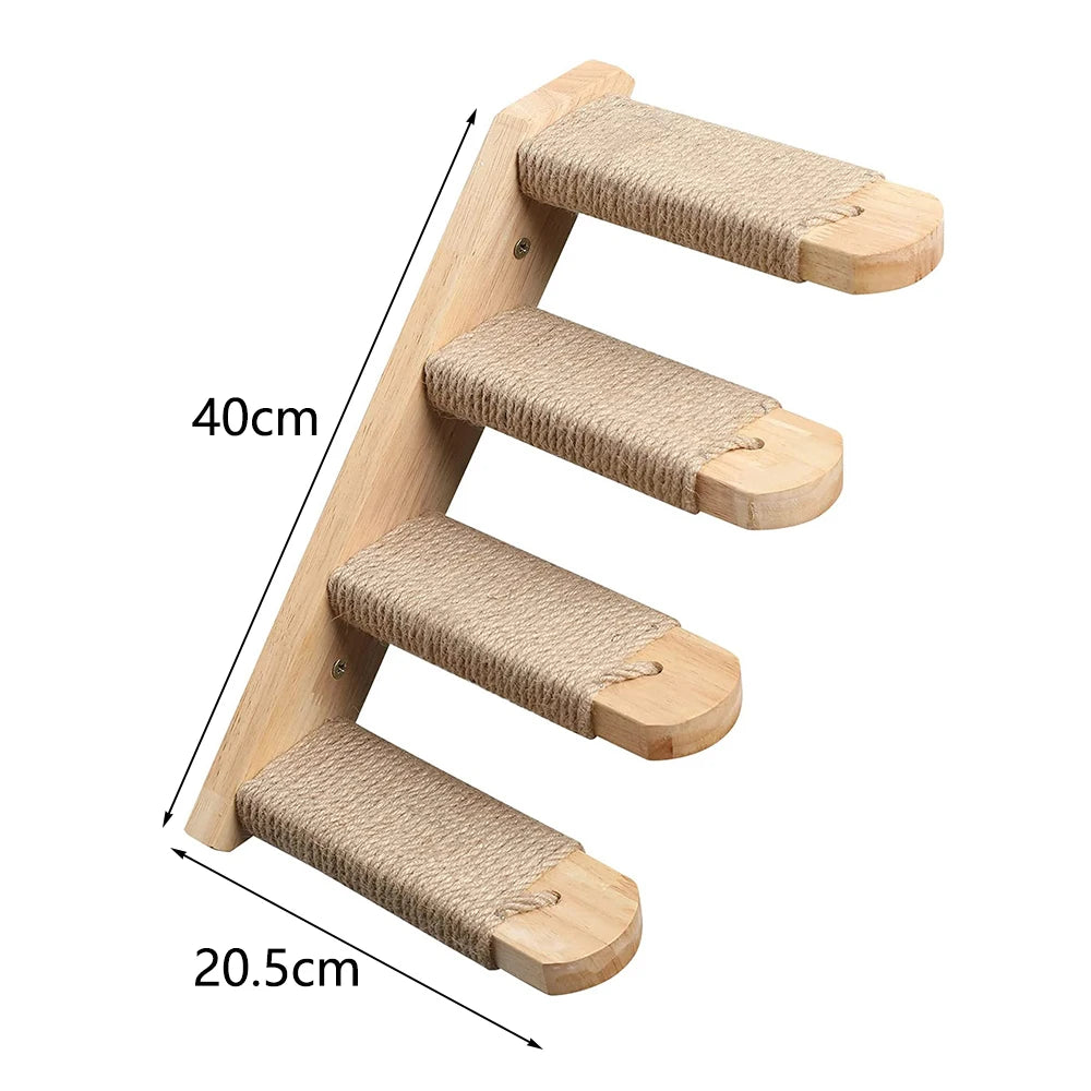 Le Loft Suspendu – Arbre à Chat Mural Compact