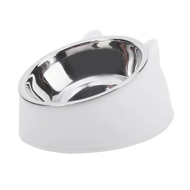 Gamelle inclinée inox pour chat bol amovible et socle surélevé – vue 5