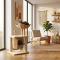 Le Loft Scandinave – Arbre à Chat Design Compact (74 cm)