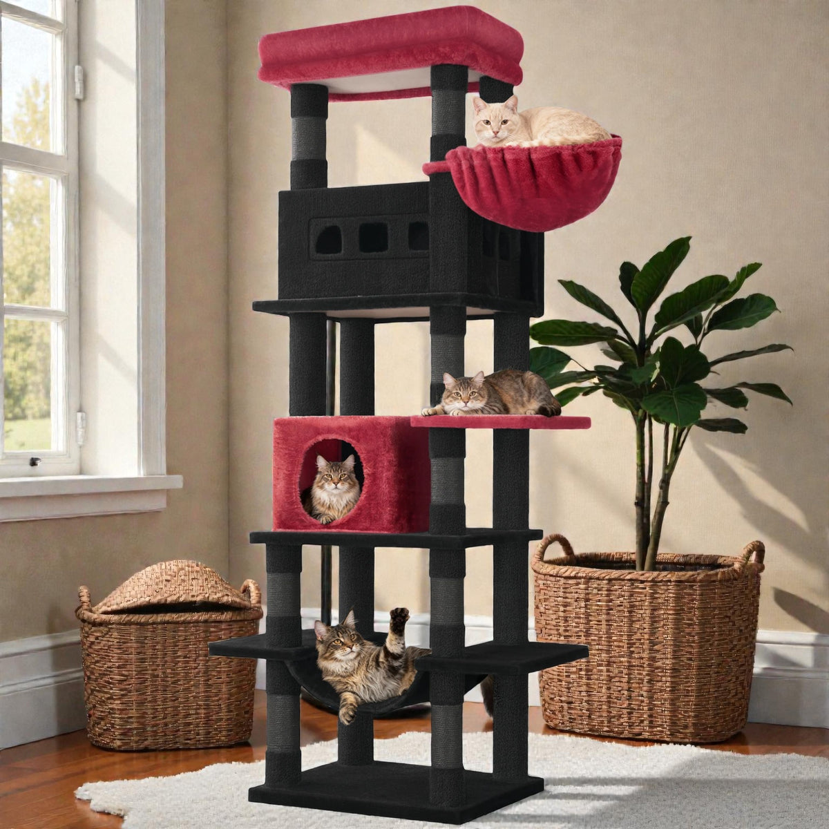 Arbre à chat L'Héritage de Luna 170 cm – vue 4