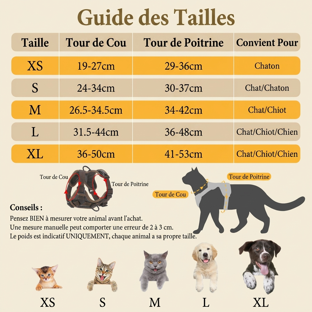 Harnais rembourré et laisse pour chat Le Harnais Cocon – vue 7